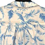 Free People NWT Beauty Sleep Pajama Top Satin Floral Print Button Up Size XL Photo 6