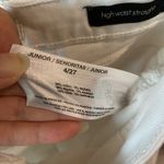 Ella Moss  white cotton high waisted straight jeans Photo 3