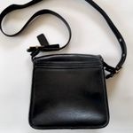 Leather Crossbody Bag Black In Vintage Classic Style Photo 3