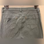 Orvis Womens  Fishing Gray Blue Twill High Rise Straight Ankle Pants SZ 10 Photo 3