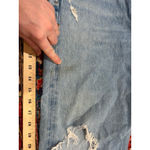 AGOLDE  90’s Jeans Women’s 25 Light Wash Distressed Ripped Knee 100% Cotton USA Photo 2