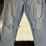 Current/Elliott The Cropped Straight Jeans in Sealine Photo 5