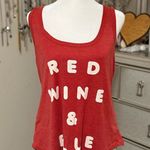 Wildfox Wild‎ fox red tank top Photo 0