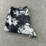 Free People Shorts Women's Large L Black White Tie Front Linen Blend Casual Photo 5