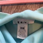 Vintage Y2K garden floral midi‎ dress Blue Size 6 Photo 3