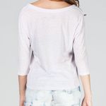 Roxy mystic wolf tee shirt top 3/4th sleeves gray dreamcatcher Photo 3