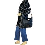 Coach  “KRISTIN” BLACK LEATHER 14783 SHOULDER BAG Photo 7