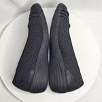 Skechers Black Slip On Comfort Wedge Shoes Women's Size 9.5 Work Minimalist Photo 3