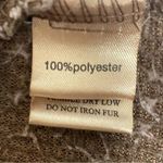 True Grit Frosty Tipped Pile 1/4 Zip Stadium Pullover Tan Medium (runs big) Photo 5