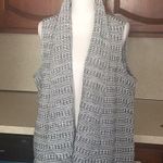 cj banks  woven vest with shawl collar Photo 0
