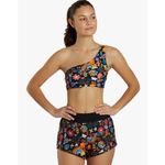 Puma One Strap Multicolor Rainbow Pride Swim Top Size Medium NEW NWOT Photo 2