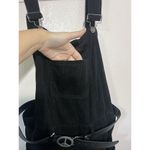 Olsenboye Corduroy Overalls Black Shorts With Belt Goth Witchy Boho  Peace & Love Photo 1