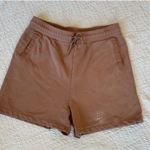 Nike Women's Tan Athletic Shorts Photo 2