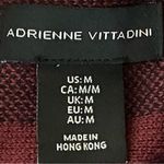 Adrienne Vittadini Burgundy & Black Buffalo Plaid Cowl Neck Sweater Medium EUC Photo 8