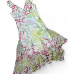 Jodi Kristopher Y2K Jodi Khristopher Floral Asymmetrical Ruffle Dress Women Fairycore Photo 0