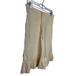 J.Crew  Yellow Linen Skirt Photo 3