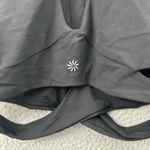 Athleta NWT ‎ Conscious Cut Out Crop Tank Top Black Athletic D-DD Cup Women Large Photo 2