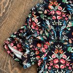 Loft  Women’s T-Shirt floral short sleeve swing dress‎ Size XSMALL Photo 1