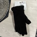 Isotoner  Gloves One Size Womens Black SmartDri SmarTouch Touch Screen Stretch Photo 3