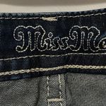 Miss Me Chloe Dark Indigo Boot Cut Jeans Wo size 29 bold stitching silver accent Photo 1
