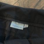 Athleta Black Trekkie Crop Pant Sz 10 Photo 3