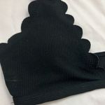 Black ribbed halter style bikini top size Xtra Small Photo 2