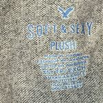 American Eagle  Soft & Sexy Plush Cardigan Purple Marble Oversized XS Photo 10