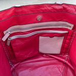 Valentino Garavani Valentino Rockstud peach beige soft smooth leather open shopper tote bag Photo 14