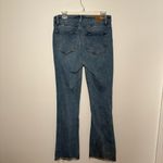 Paige  High Rise Canyon jeans in Laurel 31 Flare Blue Stretchy Photo 8