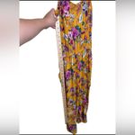 a.n.a  Floral jumpsuit with pockets,Size M Photo 4