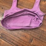 KNIX Good To Go Seamless Crop Tank Purple Size XL Photo 3