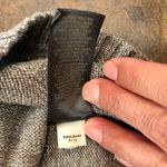 Liz Claiborne Women’s Grey/Silver Turtleneck Sweater Cutouts in Shoulders Size X Photo 12