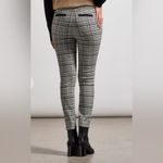 NWT Tribal Pull On Plaid Ankle Pant Black Size 14 Photo 1