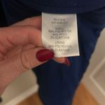 Blue long wool blend pea coat winter jacket! Size 6R! Photo 4