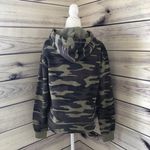Socialite Green Camo Hooded Sweatshirt Photo 3