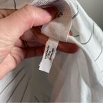 Madewell NWT  Bubble-Hem Mini Shirtdress in Pinstripe Poplin size‎ xs preppy Photo 6