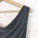 Pilcro Anthropologie One Shoulder Top Womens XL Gray Ruched Side Modal Blend Photo 6