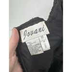 Jovani VTG  100% Silk‎ Beaded Whimsigoth Dark Romantic Maxi Dress Women 10 Black Photo 3