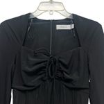 Misha Collection Paneled Corset Bodysuit Long Sleeve Bustier Boned Black Size 6 Photo 1