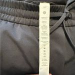 Lululemon Women’s Black Straight-Leg Pants Size M Elastic Waist Athletic Photo 8