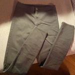 Divided High rise olive green skinny Jean Photo 1