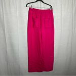 ZARA Pink Wide Leg Elastic Drawstring Waist Pull On Pants Size Medium Photo 1