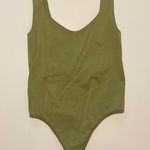 Free People Green Tank Bodysuit Photo 0