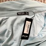 Nasty Gal Plunging Front Tie Mini Shirt Dress Photo 6