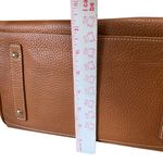 Dooney & Bourke Camel Brown DILLEN Crossbody Satchel Leather Handbag Photo 10