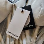 Retrofête Retrofete Lex Top Strapless Corset Bustier White Rhinestone Medium NWT Bridal Photo 8