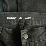 Old Navy  Black denim Wow bootcut mid rise black jeans, 12 short, NWT Photo 5