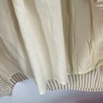 Line and Dot Ryline Dress Size Small Yellow Stripe Yellow/Tan Ruffle Tie Waist NWT Photo 14