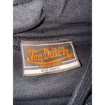 Von Dutch  Hoodie Original Logo Size M Black White Photo 2