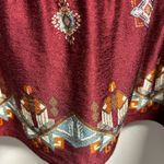 Shyanne  Southwest Style Burgundy Women's Top Photo 1